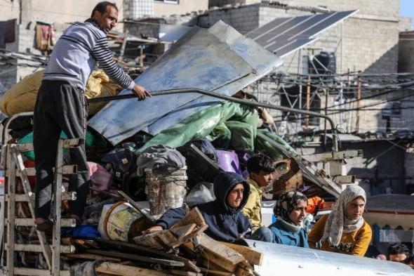 الأونروا: أكثر من 630 ألف فلسطيني أجبروا على الفرار من رفح جنوبي قطاع غزة