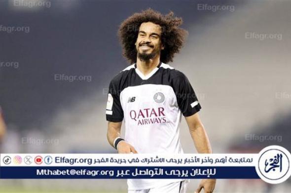 أكرم عفيف يفتتح التسجيل بنصف نهائي كأس أمير قطر أمام الدحيل
