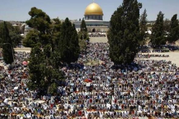 الأوقاف الإسلامية: 40 ألف فلسطيني أدوا صلاة عيد الأضحى في المسجد الأقصى