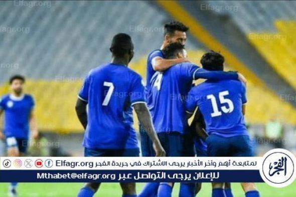 طاقم تحكيم مباراة سموحة والداخلية في الدوري المصري