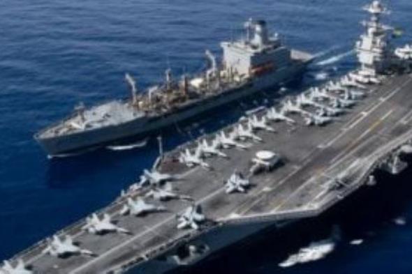 تقارير : حاملة طائرات أمريكية والأسطول المرافق لها في طريقها إلى سواحل حيفا