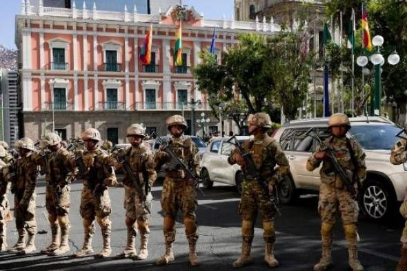 بعد محاولة الانقلاب.. الرئيس البوليفي يطالب بوقف تعبئة القوات العسكرية