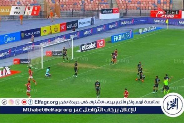 حسين الشحات يفتتح أهداف الأهلي أمام فاركو في الدوري