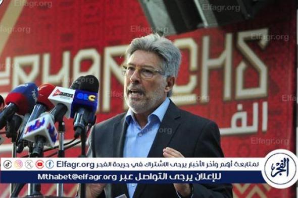 عبد الناصر زيدان يتوقع رحيل فيتور بيريرا من رئاسة لجنة الحكام في اتحاد الكرة المصري