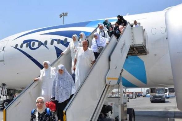 مصر للطيران تسير 22 رحلة جوية من الأراضي المقدسة غدا