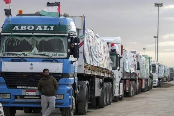 المطعني: الاحتلال يقلص شاحنات المساعدات الموجهة إلى غزة إلى 60 شاحنة يوميا