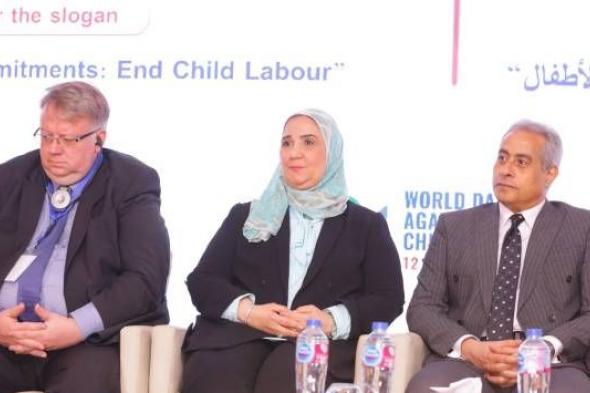 وزيرة التضامن تطلق حملة التوعية ببرنامج «وعي» لمكافحة عمل الأطفال