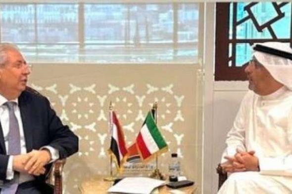 سفير مصر بالكويت يبحث مع وزير التجارة الكويتي التعاون التجاري