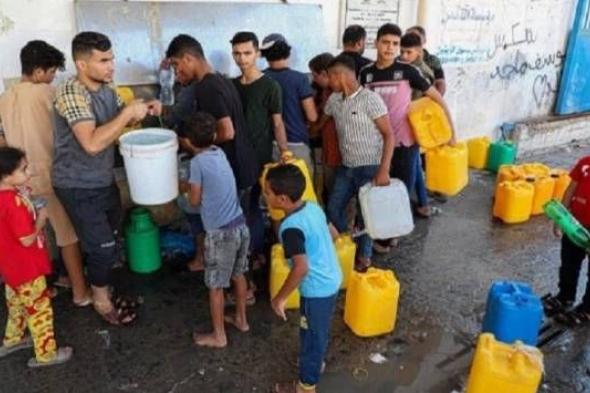 غزة: المياه المتوفرة حاليا تعادل 25% فقط من الكمية المتواجدة قبل العدوان