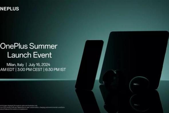 أخبار التقنية.. ‏OnePlus تؤكد إطلاق كل من Pad 2 و Watch 2R و Nord Buds 3 Pro مع Nord 4 في 16 يوليو