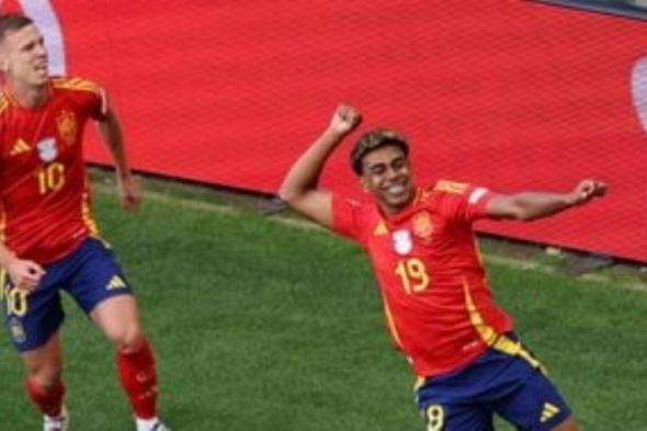 لامين يامال يسجل هدف تعادل إسبانيا ضد فرنسا فى الدقيقة 21