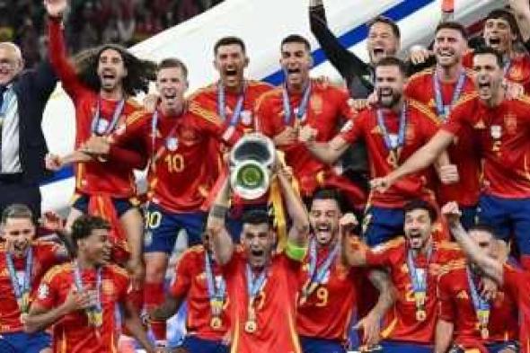 إسبانيا بطلة أوروبا للمرة الرابعة في تاريخها