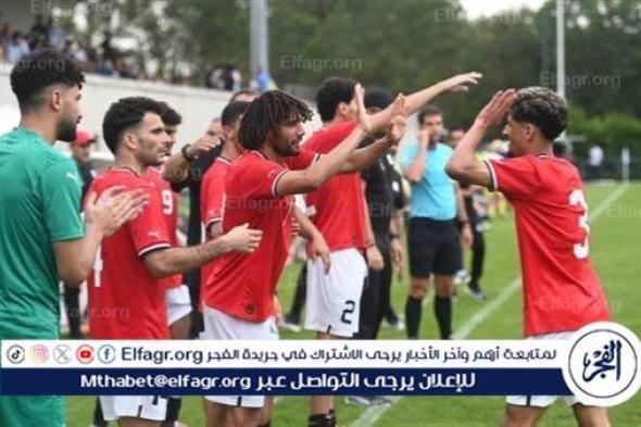 عاجل.. تشكيل منتخب مصر الأولمبي لودية العراق.. موقف النني وزيزو