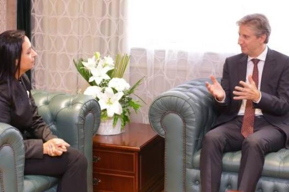 وزيرة التضامن تبحث تعزيز القدرات المؤسسية مع ممثل الأمم المتحدة بمصر