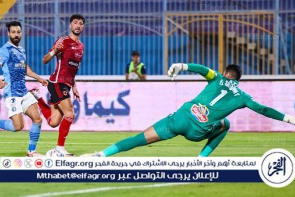 وسام أبو علي يفوز بجائزة أفضل لاعب في مباراة الأهلي وبيراميدز