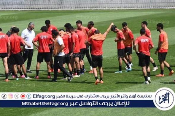 المنتخب الأوليمبي يختتم استعداداته لإسبانيا وسط أجواء حارة في بوردو