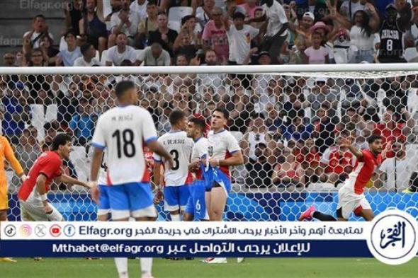 إبراهيم عادل يعادل الكفة ويمنح مصر أمل في أولمبياد باريس ضد باراجواي